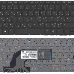 Клавіатура для ноутбука HP ProBook (640 G1) с подсветкой (Light), Black, (No Frame) RU