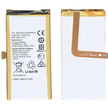 Акумуляторна батарея для смартфону Huawei HB494590EBC Honor 7 3.8V White 3000mAh 11.4Wh