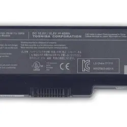 Аккумуляторная батарея для ноутбука Toshiba PA3817U-1BRS Satellite C650 4400mAh 10.8V Black Orig