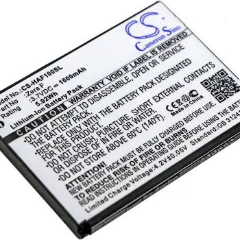 Акумуляторна батарея для смартфону Highscreen CS-HAF100SL Zera F 3.7V Black 1600mAh 5.92Wh