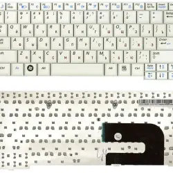 Клавіатура для ноутбука Samsung (NC10, N110, N130) White, RU
