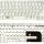 Клавіатура для ноутбука Samsung (NC10, N110, N130) White, RU 1