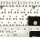 Клавіатура для ноутбука Samsung (NC10, N110, N130) White, RU 3