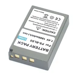 Акумуляторна батарея для фотоаппарата Olympus (PS-BLS5) OM-D E-M10 7.4V 1800mAh Li-ion