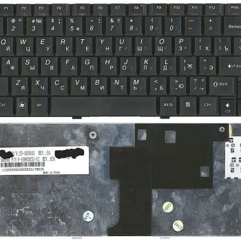 Клавіатура для ноутбука Lenovo IdeaPad (U450, E45) Black, RU