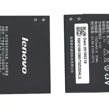 Аккумуляторная батарея для смартфона Lenovo BL171 A390 3.7V Black 1500mAh 5.55Wh