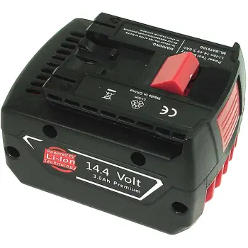 Аккумулятор для шуруповерта Bosch 2607336078 GBH 14.4V-Li 3.0Ah 14.4V черный Li-Ion