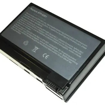 Аккумуляторная батарея для ноутбука Acer BTP-63D1 TravelMate 2410 14.8V Black 5200mAh OEM