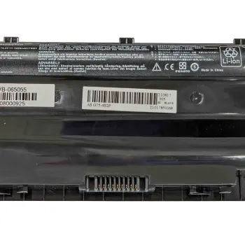 Акумуляторна батарея для ноутбука Asus A42-G75 G75 14.4V Black 5200mAh OEM