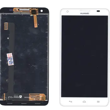 Матрица с тачскрином (модуль) для Huawei Honor 3X (G750) белый