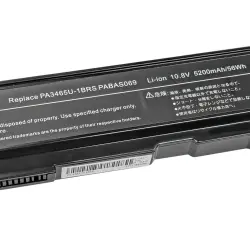 Аккумуляторная батарея для ноутбука Toshiba PA3451U Satellite A105 10.8V Black 5200mAh OEM
