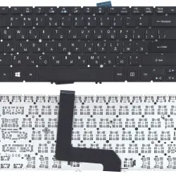 Клавіатура для ноутбука Acer Aspire M5-481T, M5-481TG, M5-481PT  с подсветкой (Light), Black, (No Frame) RU