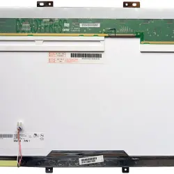 Матриця для ноутбука 15,4", Normal (стандарт), 30 pin (знизу зліва), 1280x800, Ламповая (1 CCFL), крепления сверху/снизу, глянцевая, AU Optronics (AUO), B154EW01 V.9