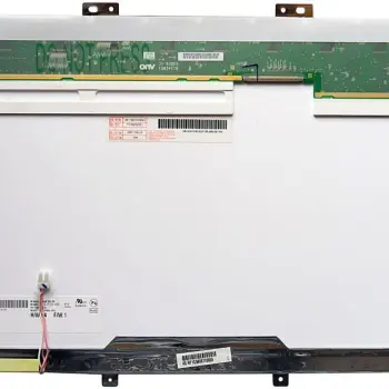Матриця для ноутбука 15,4", Normal (стандарт), 30 pin (знизу зліва), 1280x800, Ламповая (1 CCFL), крепления сверху/снизу, глянцевая, AU Optronics (AUO), B154EW01 V.9