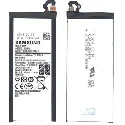 Акумуляторна батарея для смартфону Samsung EB-BA720ABE Galaxy A7 (2017) J7 3.85V Black 3600mAh 13.86Wh