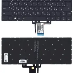 Клавіатура для ноутбука Lenovo Yoga (510-14ISK) Black с подсветкой (Light) (No Frame) RU