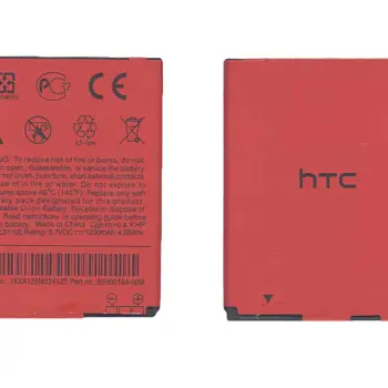 Аккумуляторная батарея для смартфона HTC BL-T9 Desire C 3.7V Red 1230mAh 4.55Wh