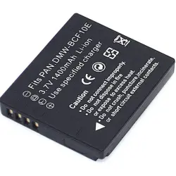 Акумуляторна батарея для фотоаппарата Panasonic (DMW-BCF10E) Lumix DMC-F 3.7V 1400mAh Li-ion