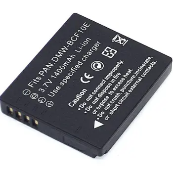 Акумуляторна батарея для фотоаппарата Panasonic (DMW-BCF10E) Lumix DMC-F 3.7V 1400mAh Li-ion