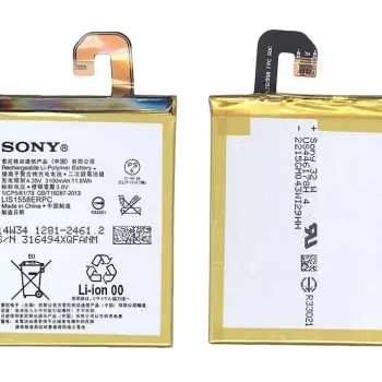 Аккумуляторная батарея для смартфона Sony LIS1558ERPC 3.8V White 3100mAh 11.8Wh