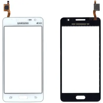 Тачскрін (Сенсорне скло) для смартфону Samsung Galaxy Grand Prime Duos SM-G530H білий