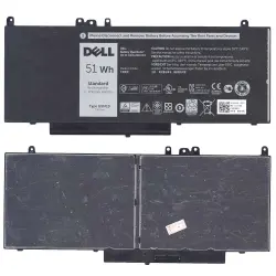 Аккумуляторная батарея для ноутбука Dell G5M10 Latitude E5450 7.4V Black 6460mAh Orig