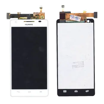 Матриця с тачскріном (модуль) для Huawei Honor 3 (модель HN3-U00) білий