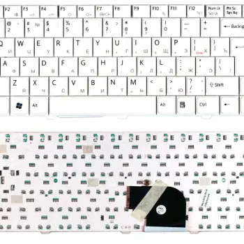 Клавиатура для Sony Vaio (VGN-C) White, RU