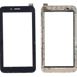 Тачскрін (Сенсорне скло) для планшета TPC1252 VER1.0 черынй для Fine 7, Qumo Altair 7001, AllFine Fine 7 Phone 3G. Увага, срвнивайте фото и розміри со своим стеклом.