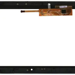 Тачскрін (Сенсорне скло) для планшета Lenovo IdeaPad K2 чорний с рамкой