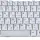 Клавиатура для ноутбука Fujitsu (E8110, T4210, S7110, S2110, S6230) Silver, RU 2