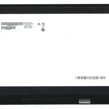 Матрица для ноутбука 14,0", Slim (тонкая), 30 pin eDP (снизу справа), 1920x1080, Светодиодная (LED), без крепления, Матовая, AU Optronics (AUO), B140HAN03.2