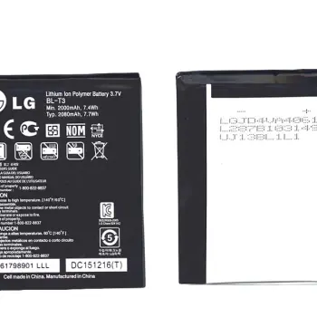Акумуляторна батарея для смартфону LG BL-T3 P895 Optimus VU 3.7V Black 2080mAh 7.7Wh