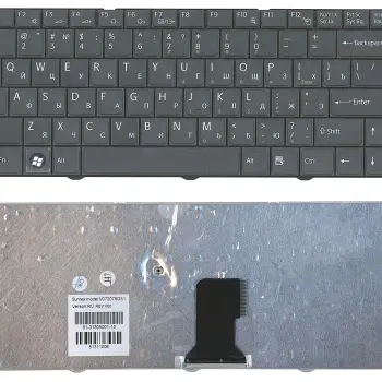 Клавіатура для ноутбука Sony Vaio (VGN-NR21Z) Black, RU