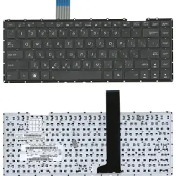 Клавиатура для ноутбука Asus VivoBook (X401) Black, (No Frame), RU