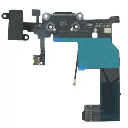 Шлейф аудіо-роз'єму для Apple iPhone 5 чорний