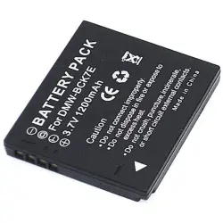 Акумуляторна батарея для фотоаппарата Panasonic (DMW-BCK7E) Lumix DMC-FH2 3.6V 1200mAh Li-ion