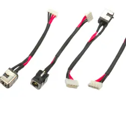 Роз'єм живлення для ноутбука Asus K50, P50, K50IJ, K60, K60I, K60IJ, K70, X5DC, K501, K50AB, K50AD, K50AF с кабелем HY-AS001