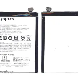 Акумуляторна батарея для смартфону Oppo BLP615 A37 3.85V Black 2550mAh 9.81Wh