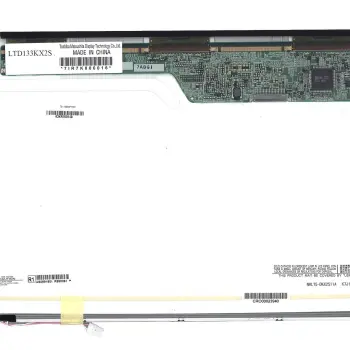Матриця для ноутбука 13,3", Normal (стандарт), 20 pin (зверху справа), 1280x800, Ламповая (1 CCFL), без креплений, глянцевая, Toshiba, LTD133KX2S