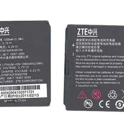 Акумуляторна батарея для смартфону ZTE Li3707T42P3h443747 A833 3.7V Black 1350mAh 3.07Wh