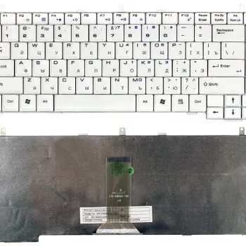 Клавіатура для ноутбука MSI (S420, S425, S430, S450) White, RU