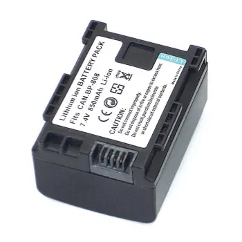 Аккумуляторная батарея для фотоаппарата Canon (BP-808) LEGRIA FS10 7.4V 850mAh Li-ion