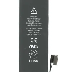 Аккумуляторная батарея для смартфона Apple 616-0613 iPhone 5 Li-ion Polymer Battery 3.8V Black 1440mAh 5.45Wh