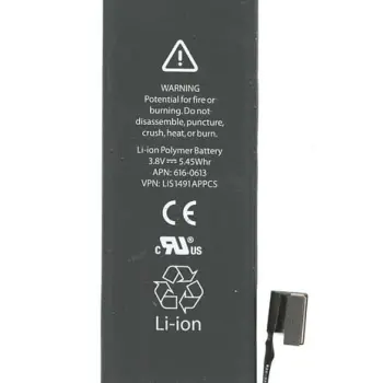 Аккумуляторная батарея для смартфона Apple 616-0613 iPhone 5 Li-ion Polymer Battery 3.8V Black 1440mAh 5.45Wh