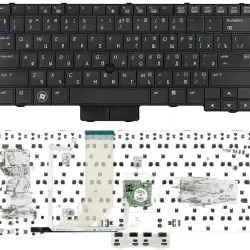 Клавіатура для ноутбука HP Elitebook (2540P) с указателем (Point Stick), Black, RU