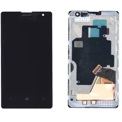 Матриця с тачскріном (модуль) для Nokia Lumia 1020 с рамкой чорний