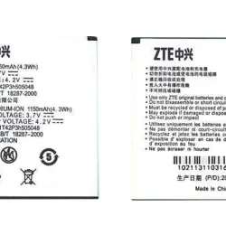 Акумуляторна батарея для смартфону ZTE Li3711T42P3h505048 N795 3.7V White 1150mAh 4.3Wh