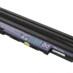 Усиленная аккумуляторная батарея для ноутбука Acer AL10A31 Aspire One D255 11.1V Black 6600mAh OEM
