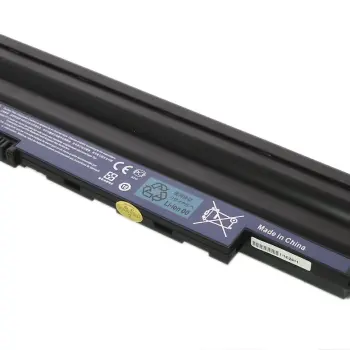 Усиленная аккумуляторная батарея для ноутбука Acer AL10A31 Aspire One D255 11.1V Black 6600mAh OEM